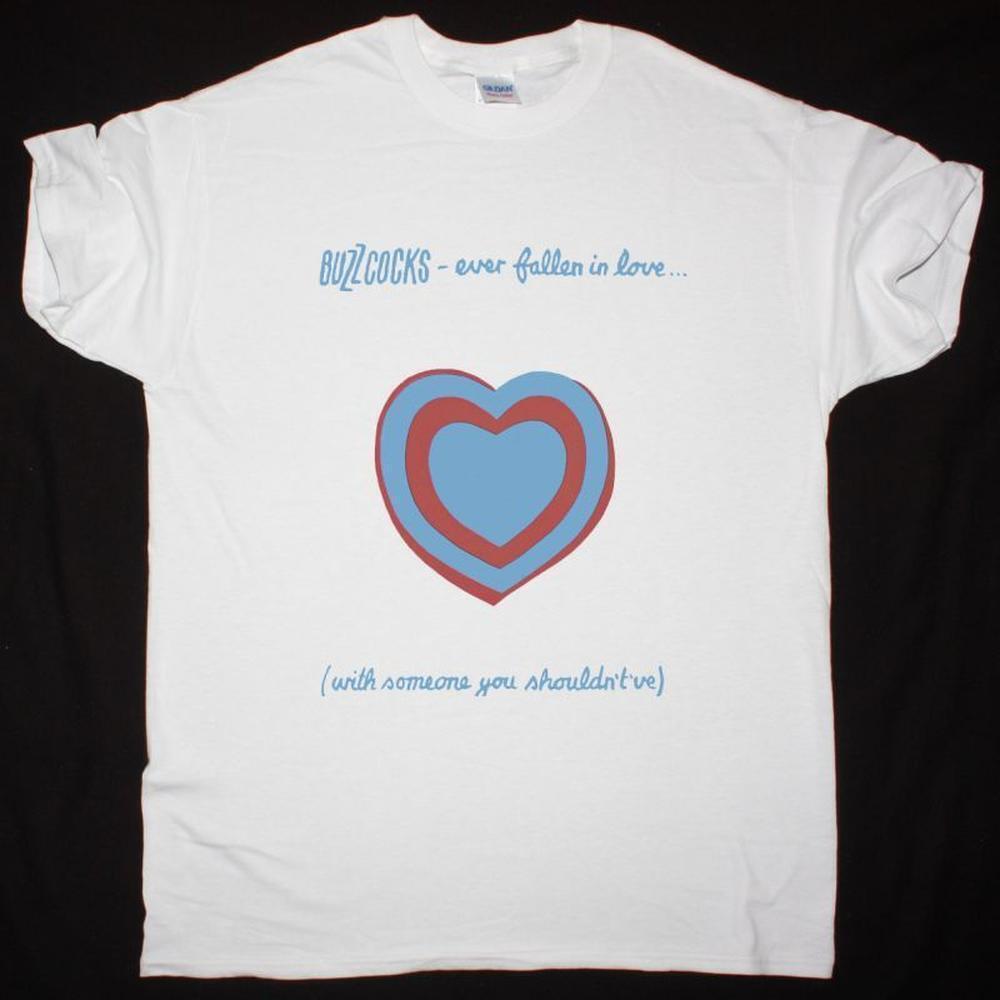 Buzzcocks Ever Fallen In Love New White T Shirt